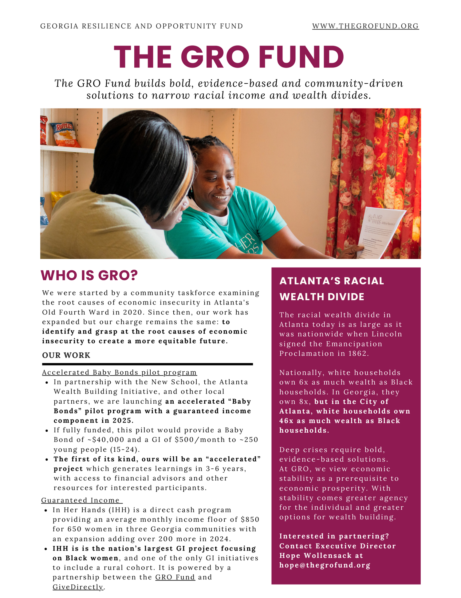 Reports — The GRO Fund