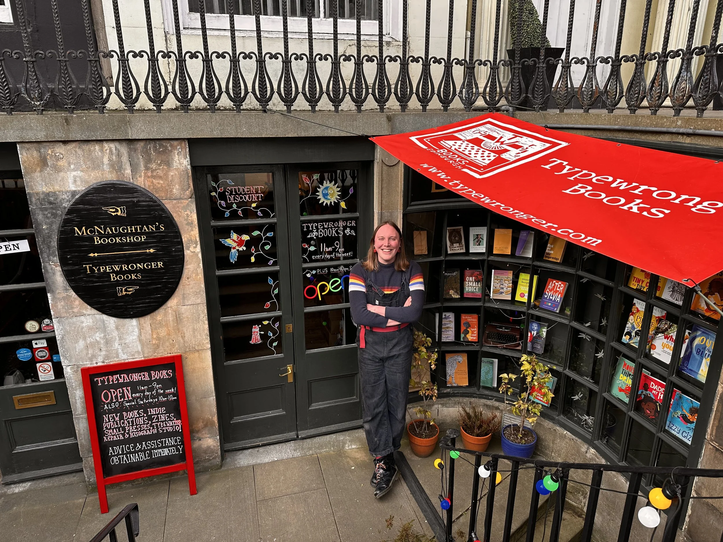 Indie Bookshop of the Month: April 2023 - Typewronger Books — Damian Barr's  Literary Salon