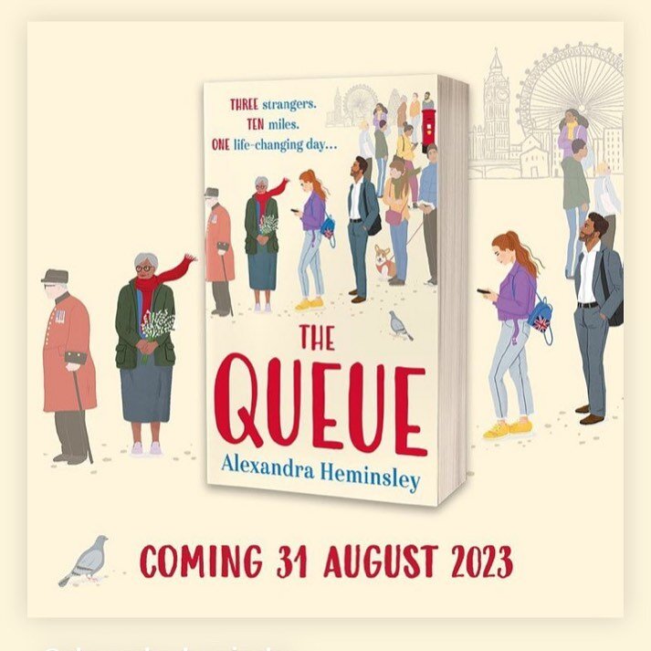 Remember when it seemed like everyone was in the queue? Or talking about why they weren&rsquo;t? Writer and Salon Guest Host @alexandra.heminsley took the historical moment after the death of the Queen and wove into a novel which is out today! 

The 