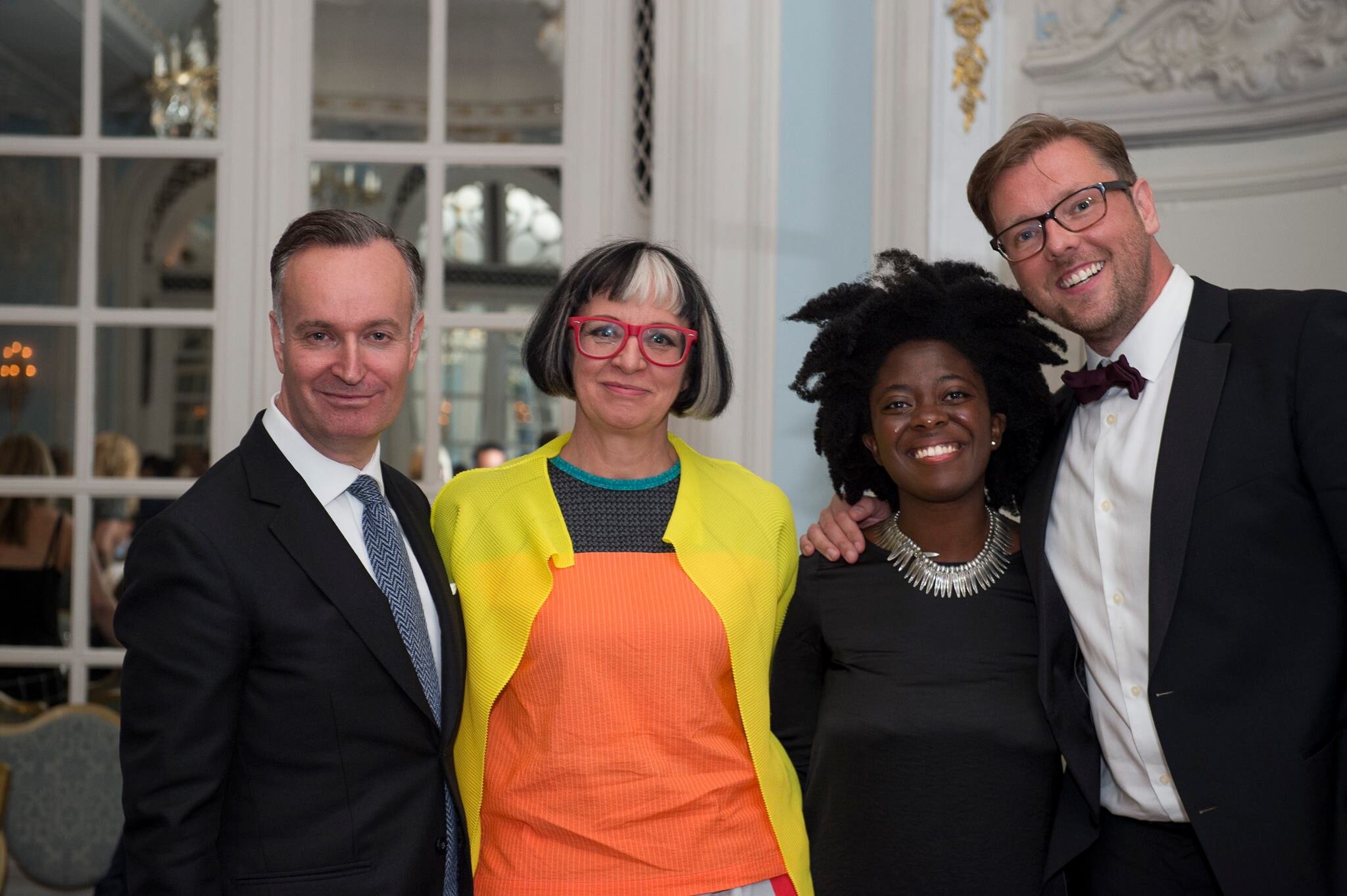This photo was taken by @honeybunnphotog at @thesavoylondon in 2016 when we were celebrating our 8th birthday! Philippa Perry (@kevinkittycat ), Yaa Gyasi and @andrewohaganauthor all wowed us from the stage!
.
.
.
#philippaperry #savoyhotel #thesavoy