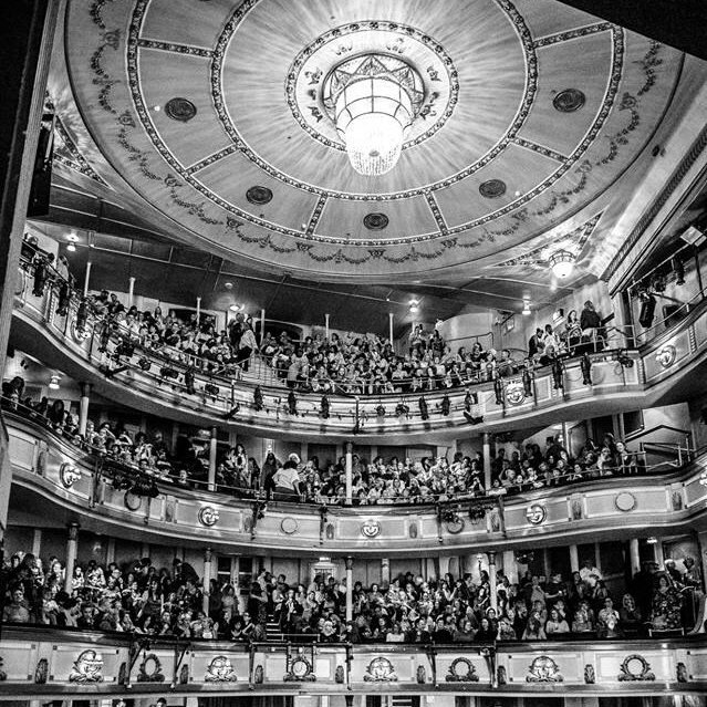 We've held three glorious Salons at the @theatreroyalbtn . In 2017 @thearmisteadmaupin  talked about his memoir 'Logical Family', @nataliehaynesauthor  and @wmarybeard discussed Classic Women in 2018 and  @dlanceblack and @traceythorn  joined us for 