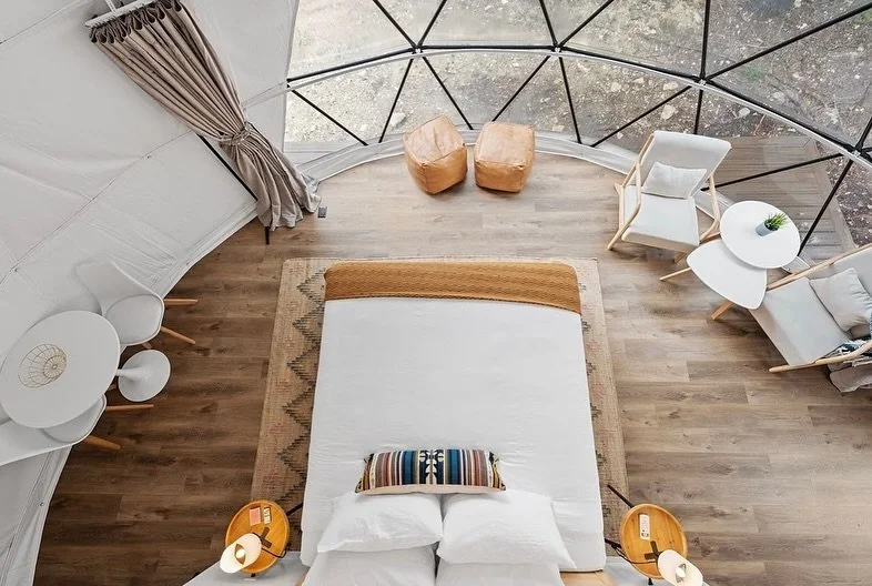 Step inside the Pod Sky - with luxurious amenities like a full bathroom, kitchenette, and a spacious loft, your guests or rental property will never want to leave! 
And guess what?? It’s on SALE NOW 🏕️