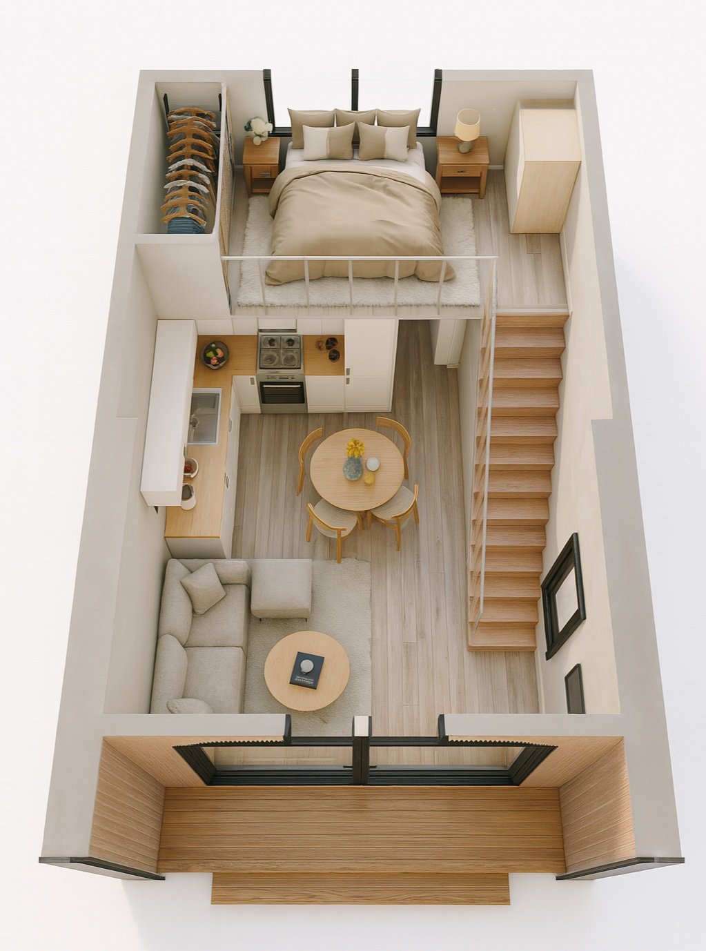 home, living space, house