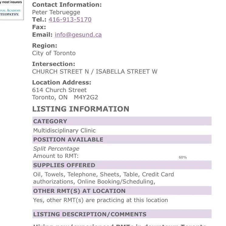 Come work with me! Hiring at @gesund. Great space, fun staff great clientele.