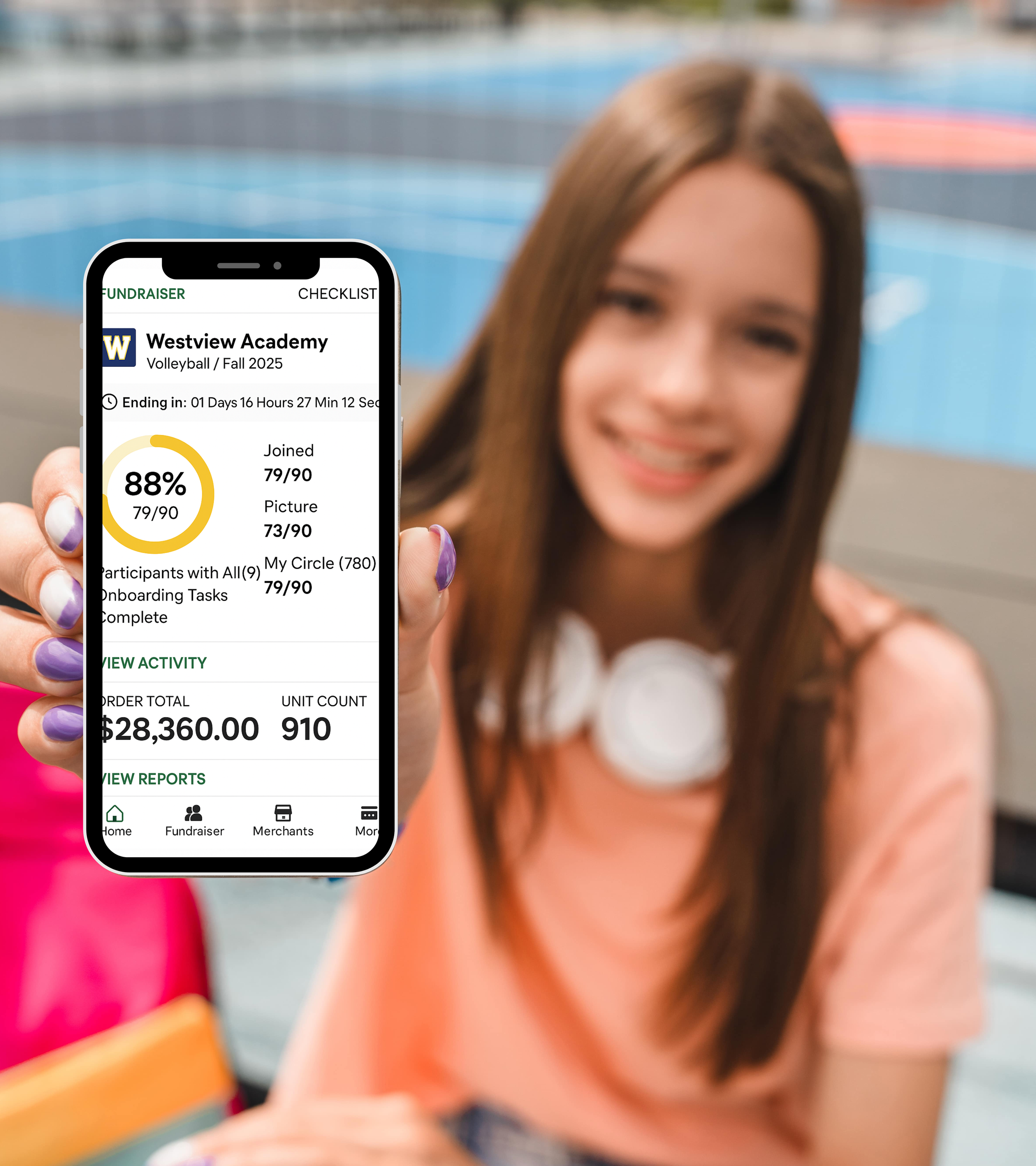 Fundraising for sports teams