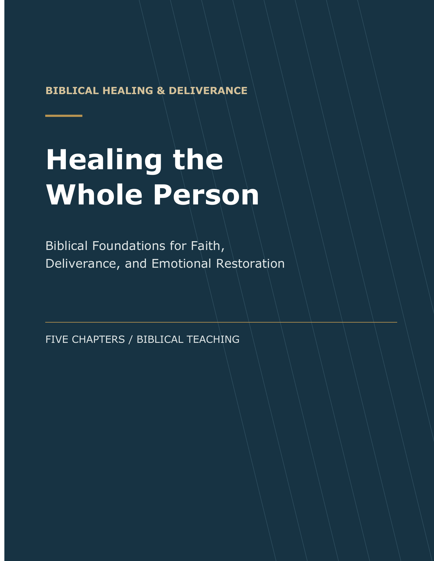 Healing the Whole Person