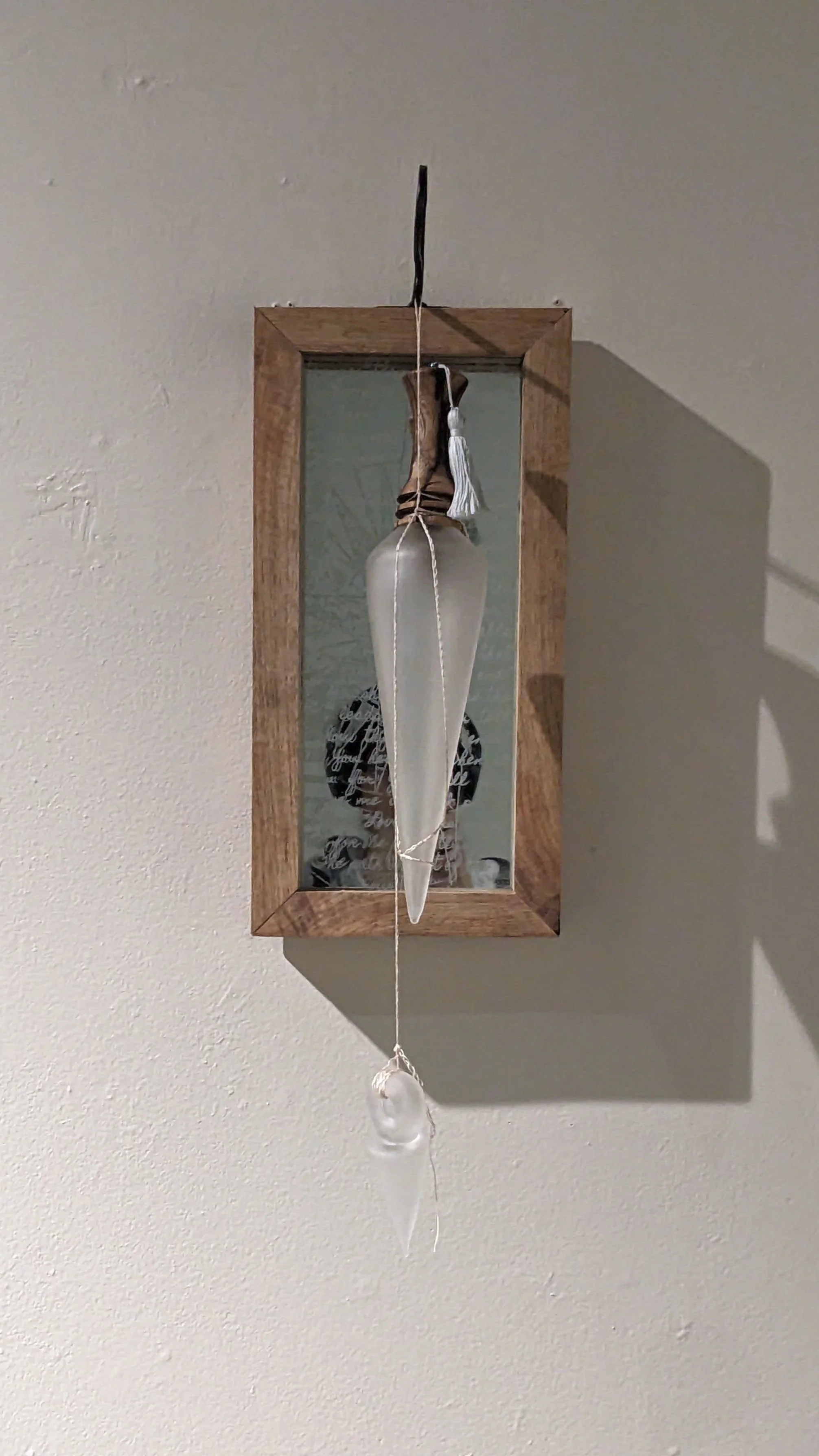 The Journey | Glass, Wood, Steel, and Thread | 2024