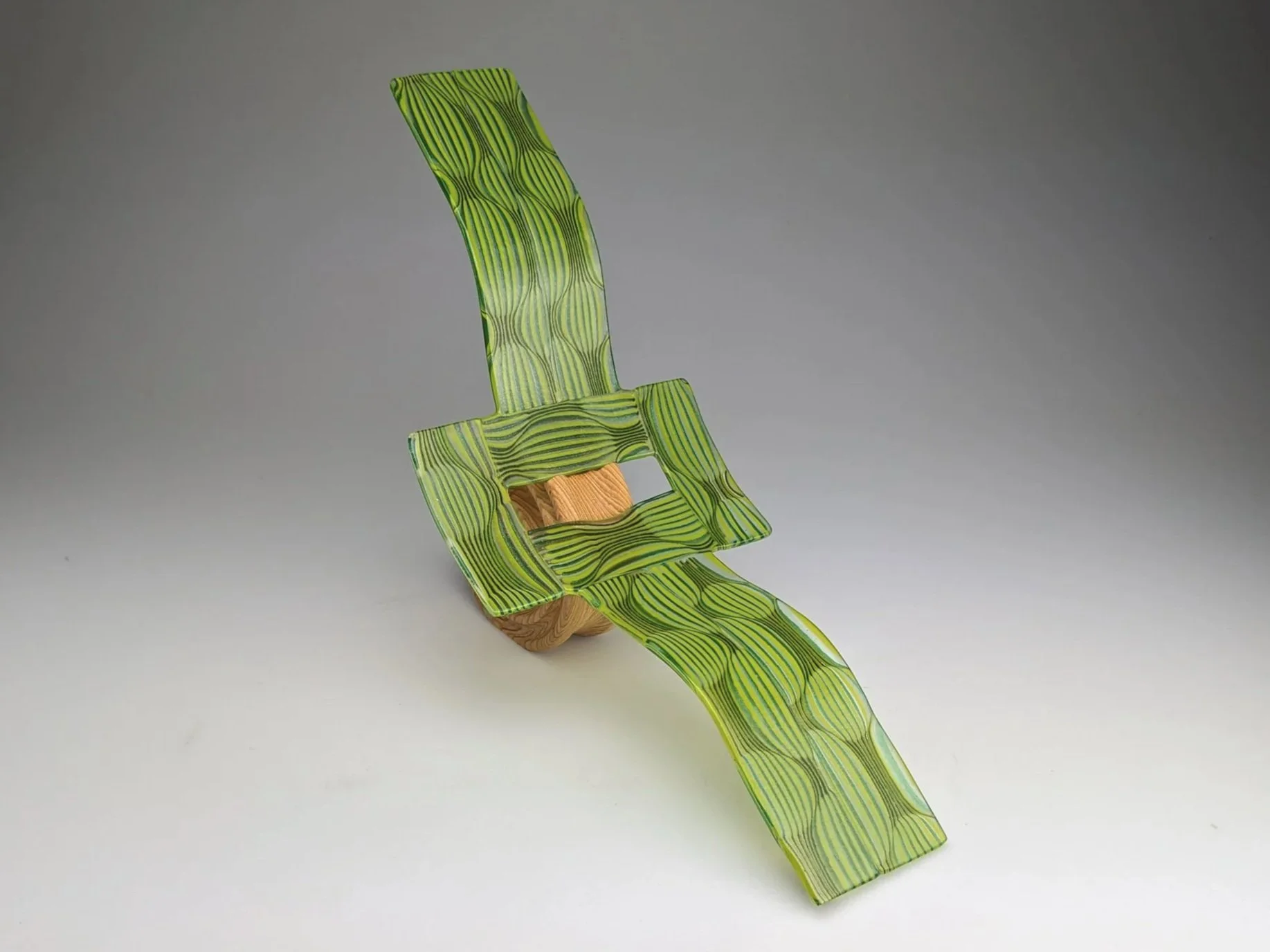 Sufficient Strap | Glass and Wood | 2024 