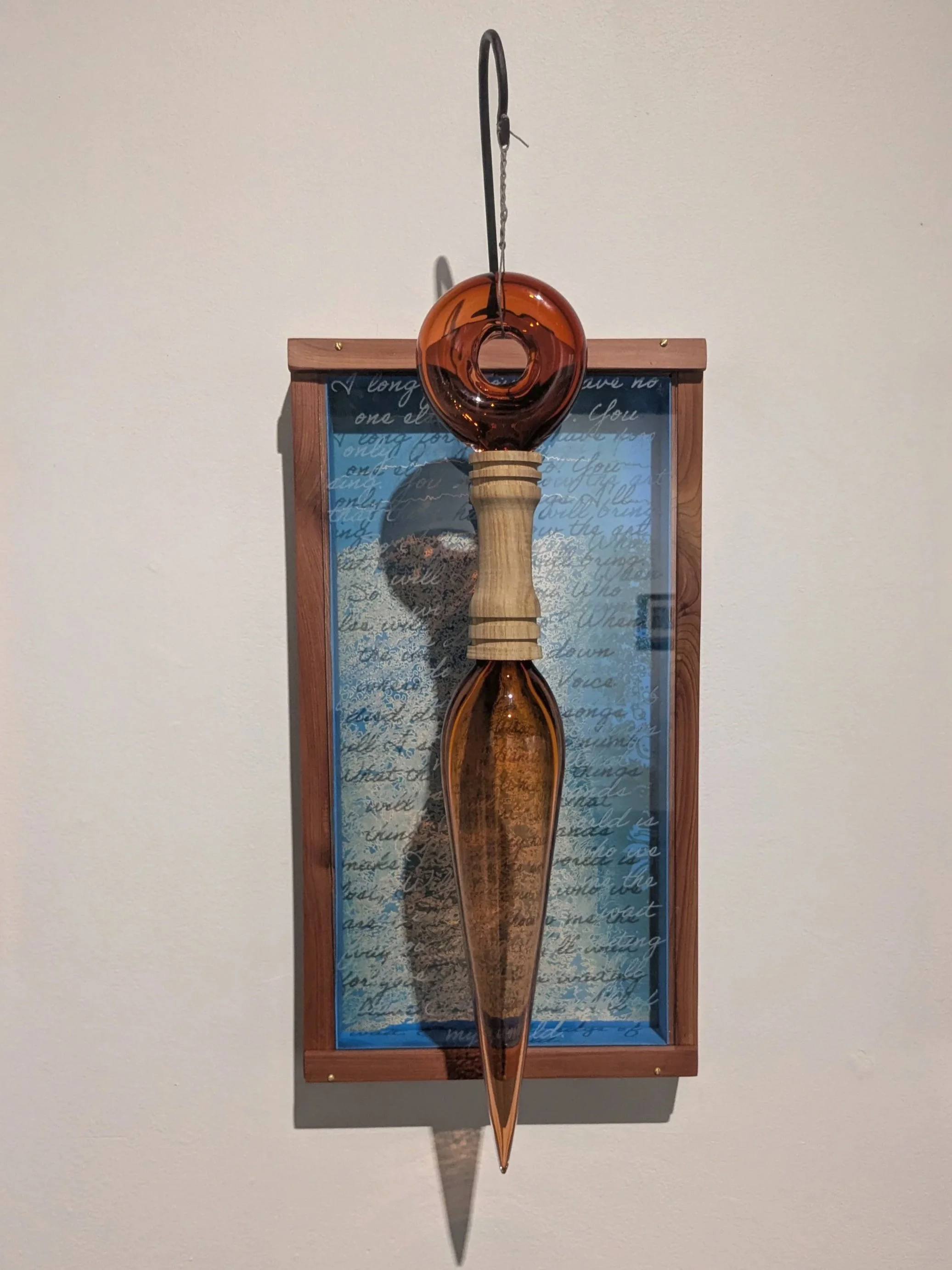 The Anticipation | Glass, Wood, Steel, and Mat Board | 2026