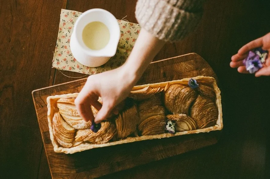 Earlier this year I had the opportunity to work with Caroline &amp; Anna for their business @fromscratch.caz . They create incredibly delicious dishes from scratch and source their food from local farmers in their area. Their care and dedication was 