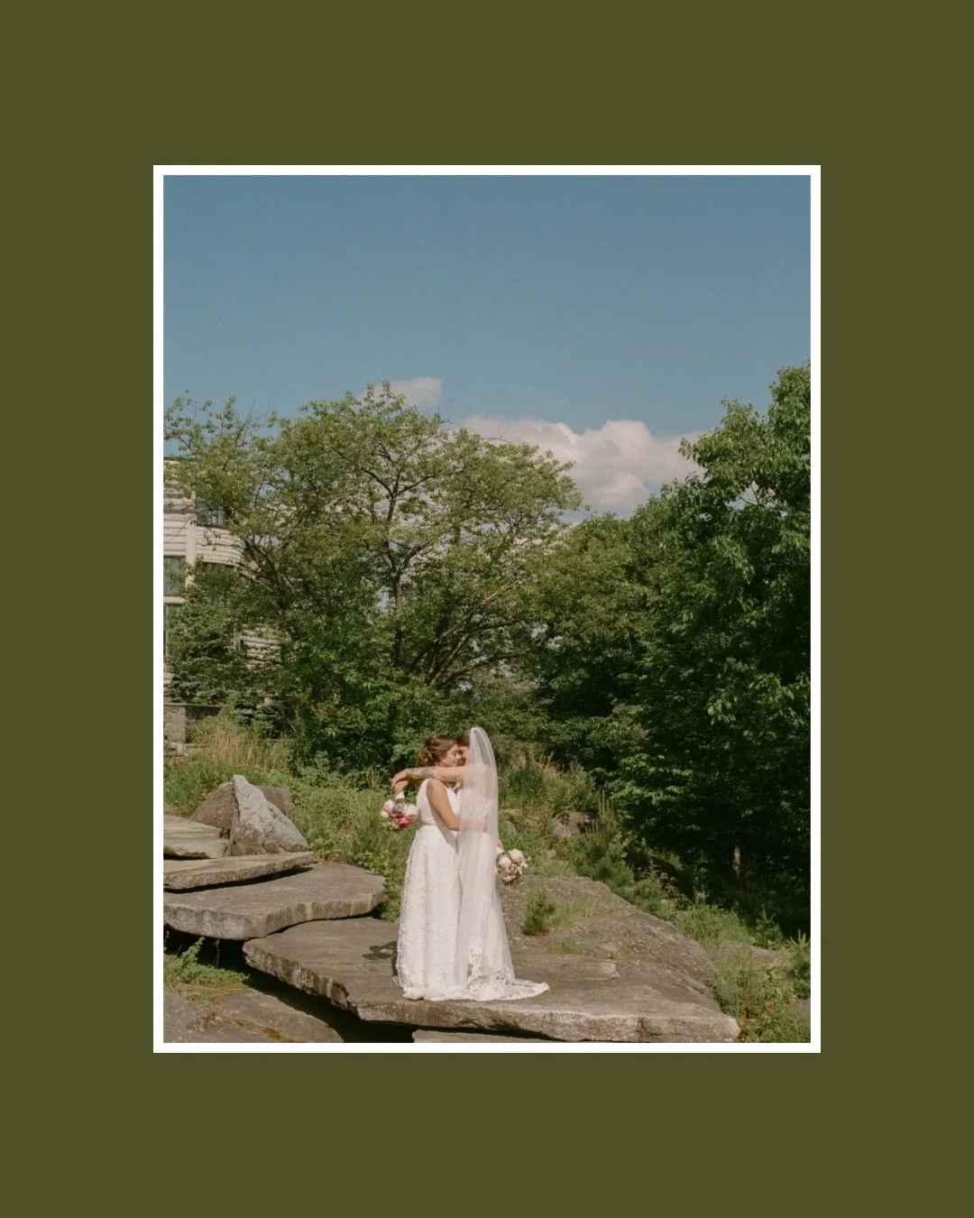 Blue skies, butterflies, belly laughs, &amp; a whole lot of love!! Will always remember Alexis &amp; Chelsea&rsquo;s beautiful sun filled Adirondack wedding 💘

Venue: @newvida_preserve 

#upstatenyweddings #upstateweddingphotographer #adirondackwedd