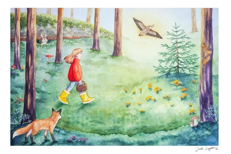 The God of Forest🌿

This piece is inspired by something that happened to me last autumn. Come late summer, I love going to the forest to pick berries and mushrooms. However, I used to be TERRIBLE at finding mushrooms. I&rsquo;d go with my grandma an
