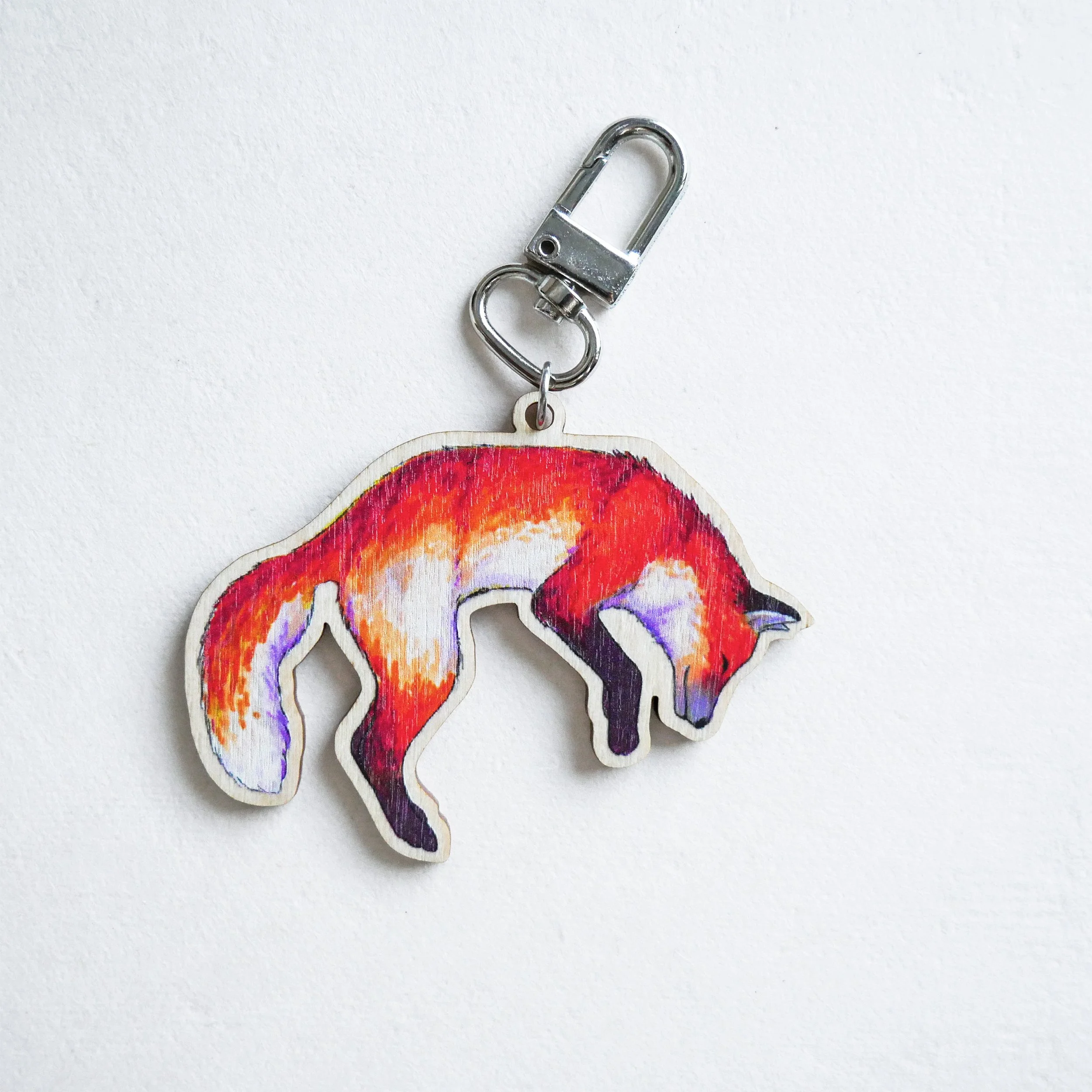 "Leaping Fox" charm