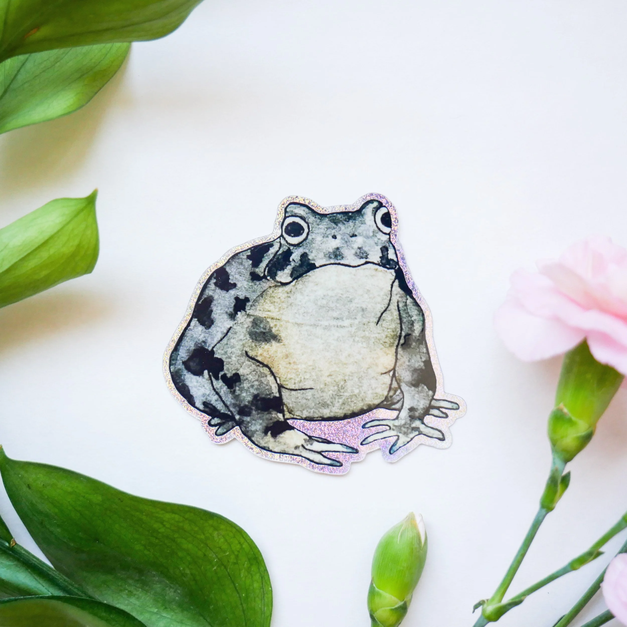"Toad" sticker