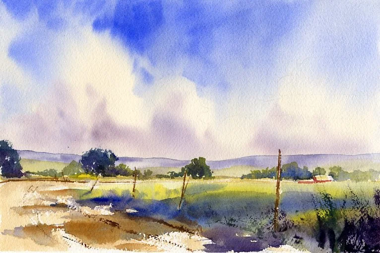 Basic Watercolor Painting Online Class