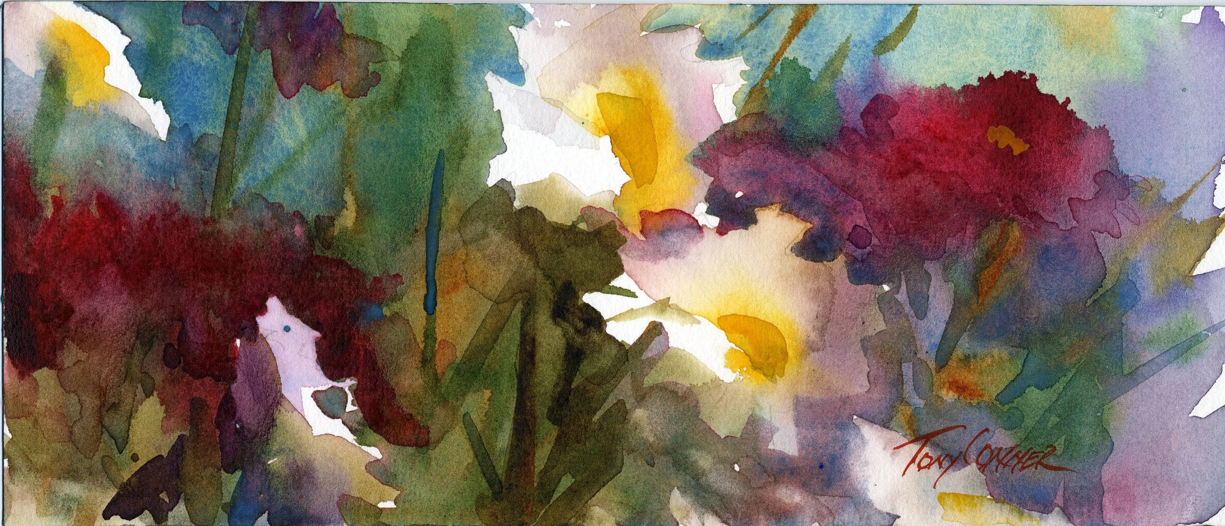 Online Watercolor Painting Demo