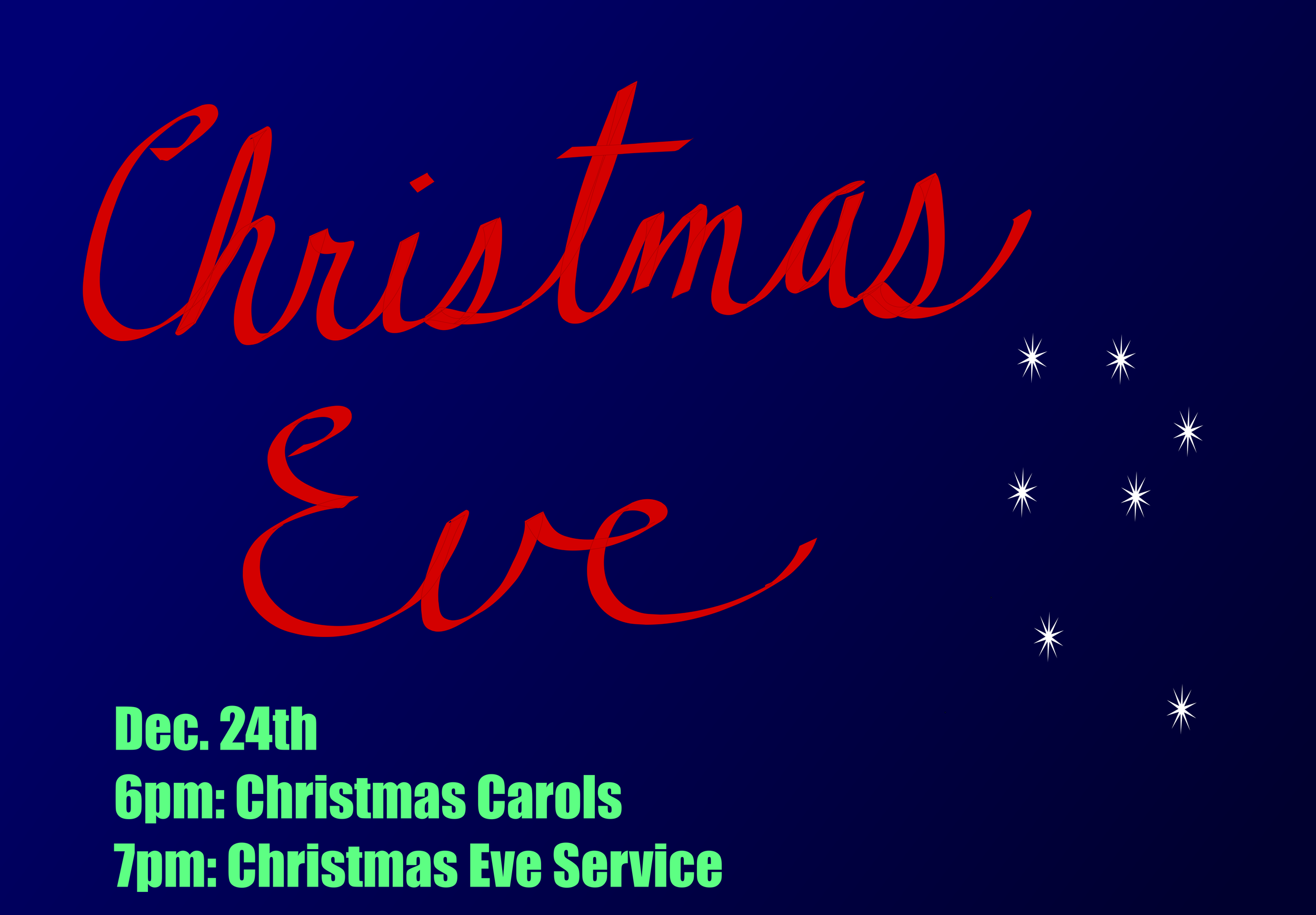 Christmas Eve Service