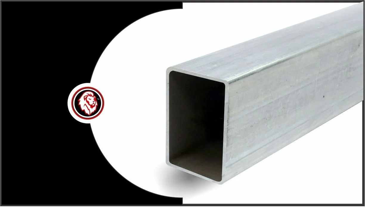 1" x 2" Galvanized Rectangular Tube - 16 gauge - A500