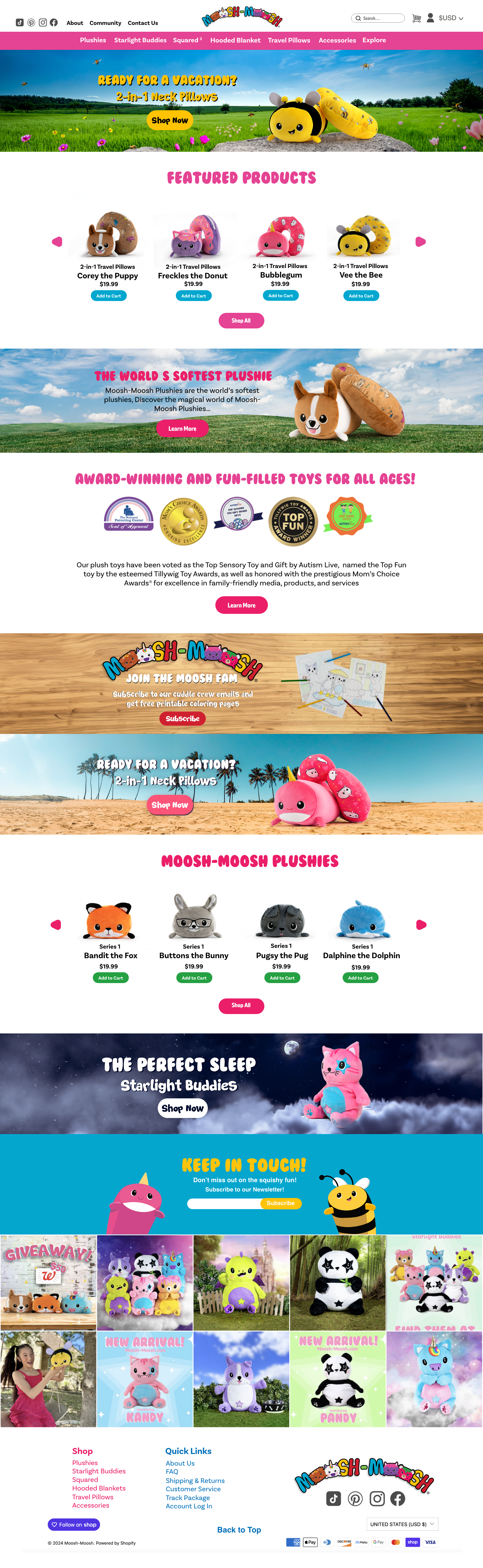 Moosh-Moosh Web Redesign