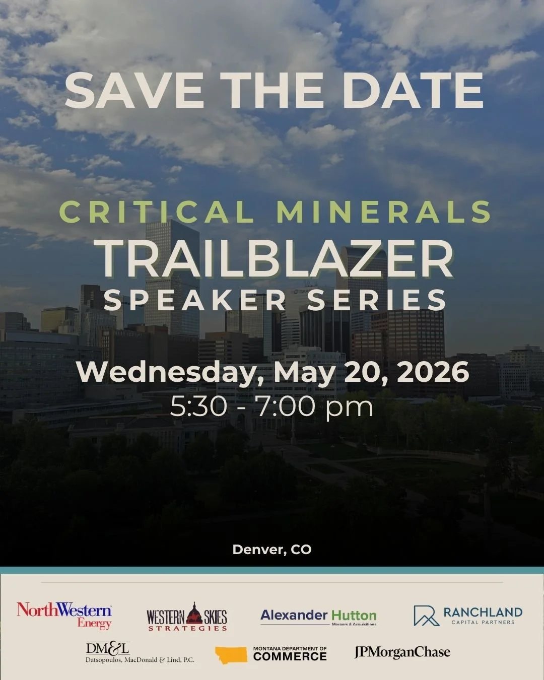 Denver Trailblazer event on Critical Minerals