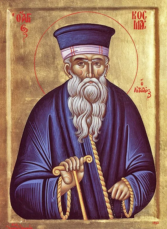 Saint Cosmas of Aetolia, Equal to the Apostles