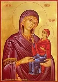 The Conception by Saint Anna of the Most Holy Theotokos