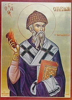 Saint Spyridon Bishop of Trimithus