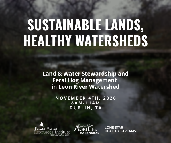 Sustainable Lands, Healthy Watersheds