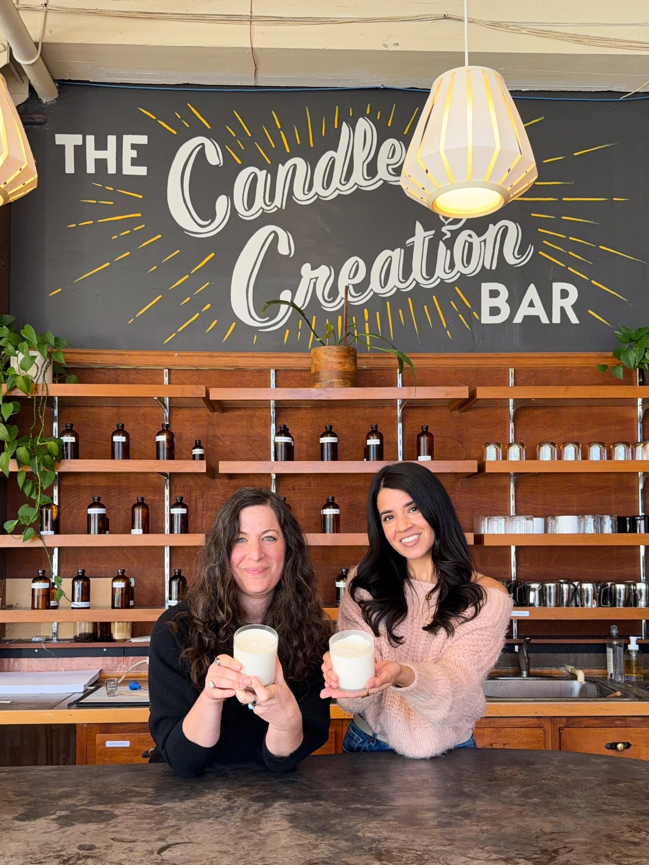 Eat, Drink, Illuminate: A Sober, Vegan, Candle Making Experience