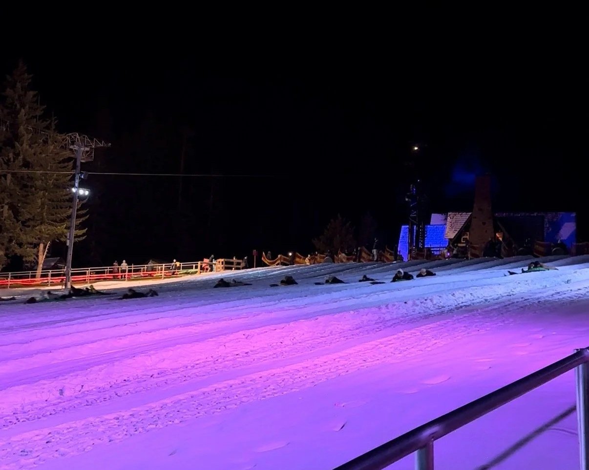Cosmic tubing on Mt. Hood Oregon
