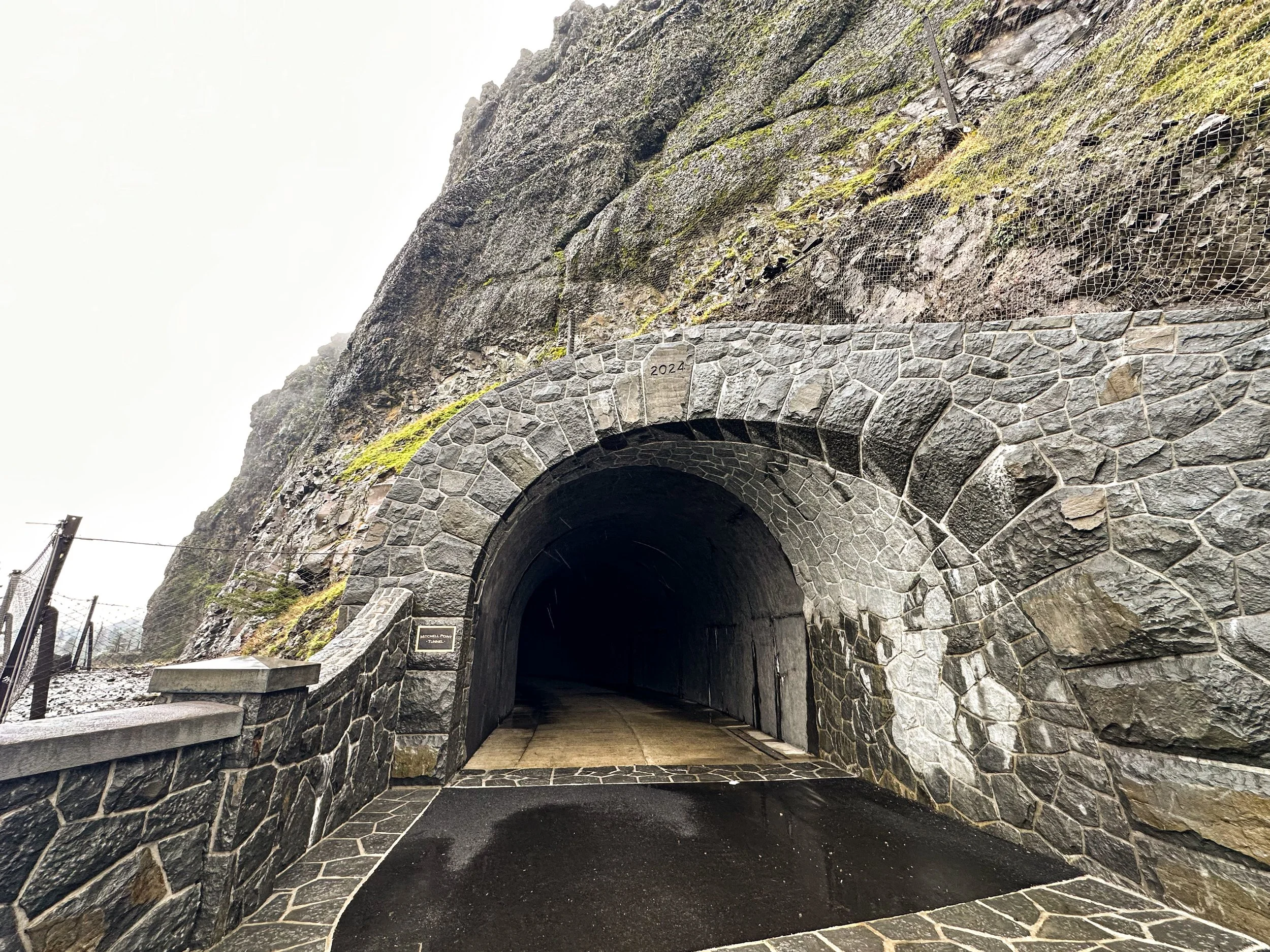 Outside Mitchell Point Tunnel
