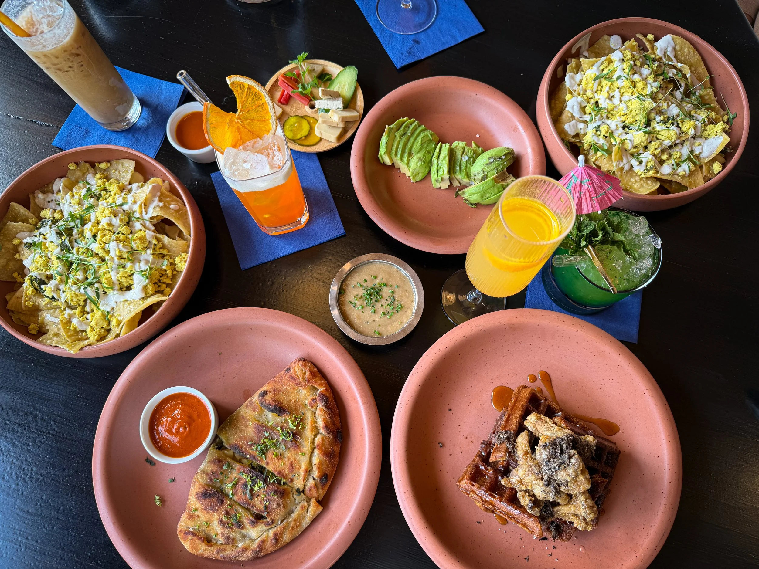 Vegan brunch at Portland's Adelleda