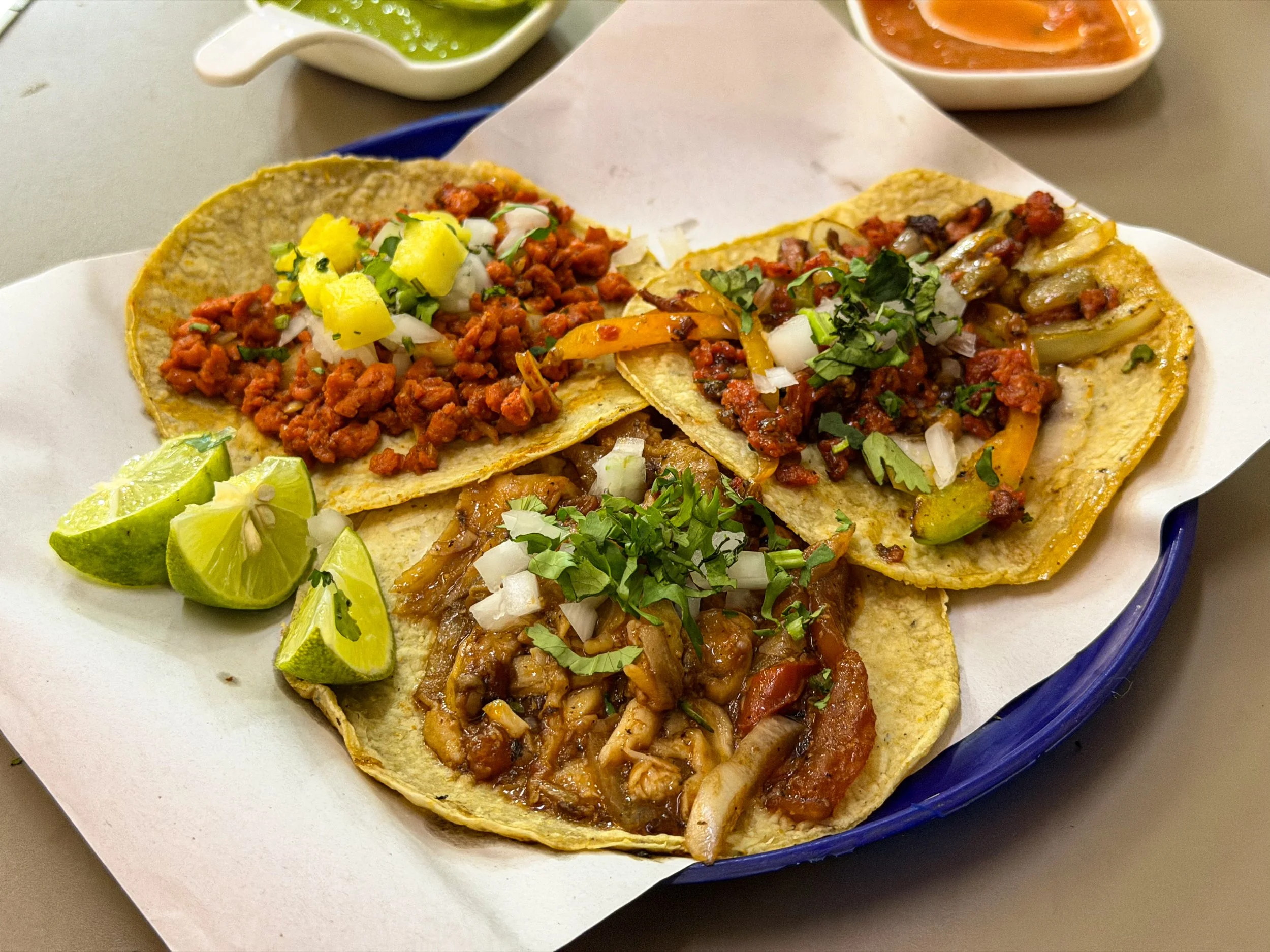 Tacos from Viko Vegan Taco in CDMX