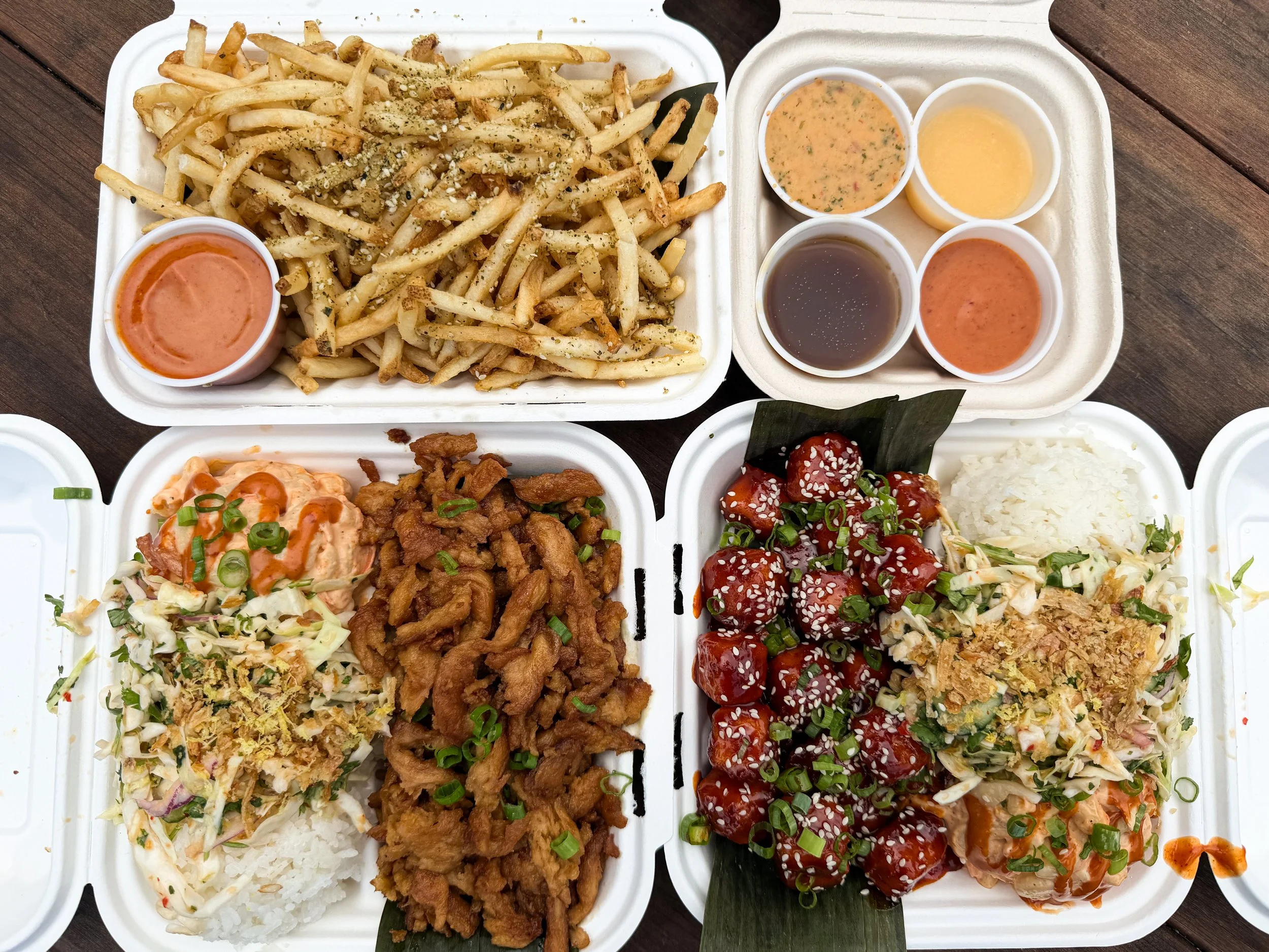 Vegan options at Lulu Food Place