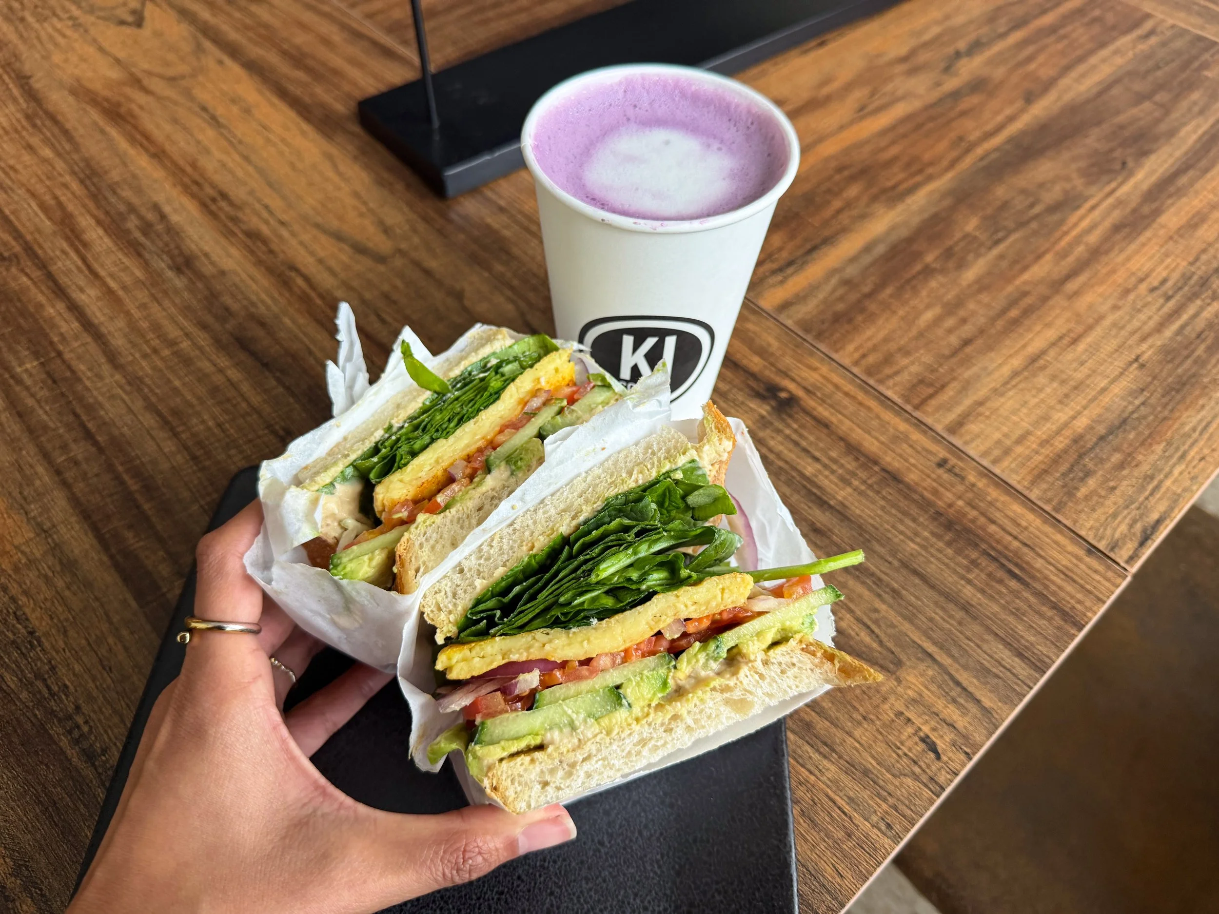 Vegan options at Ki Coffee