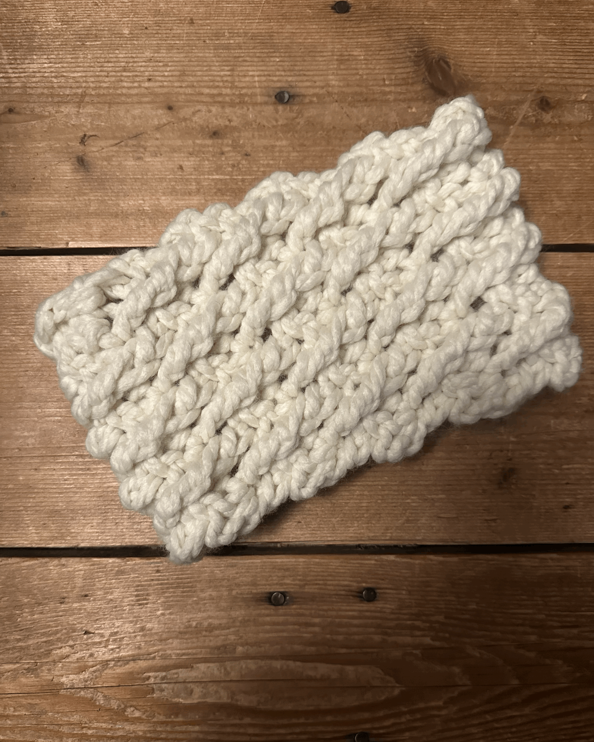 CREAM adult sized HEADBAND