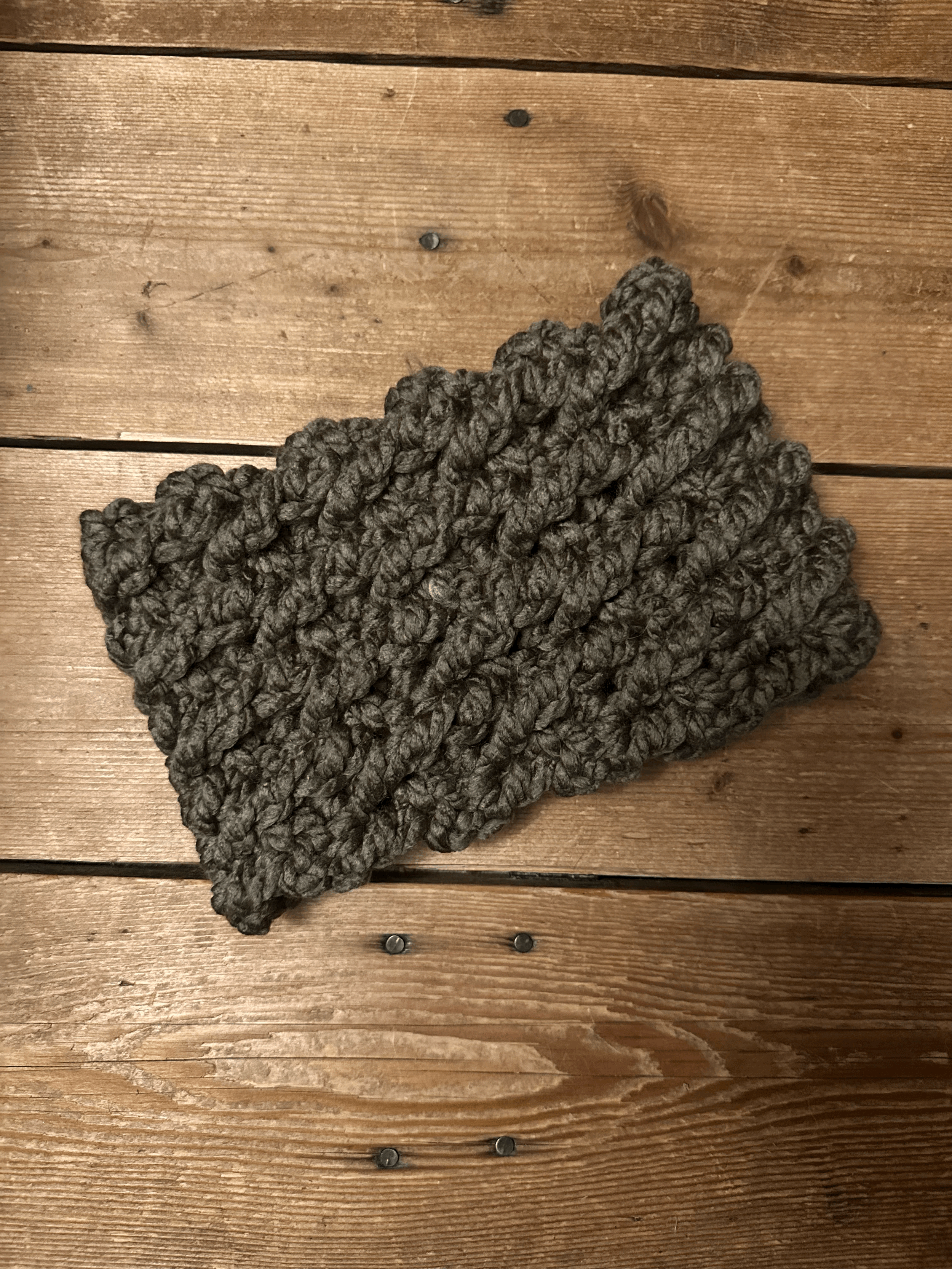 RUSTIC GRAY adult sized HEADBAND