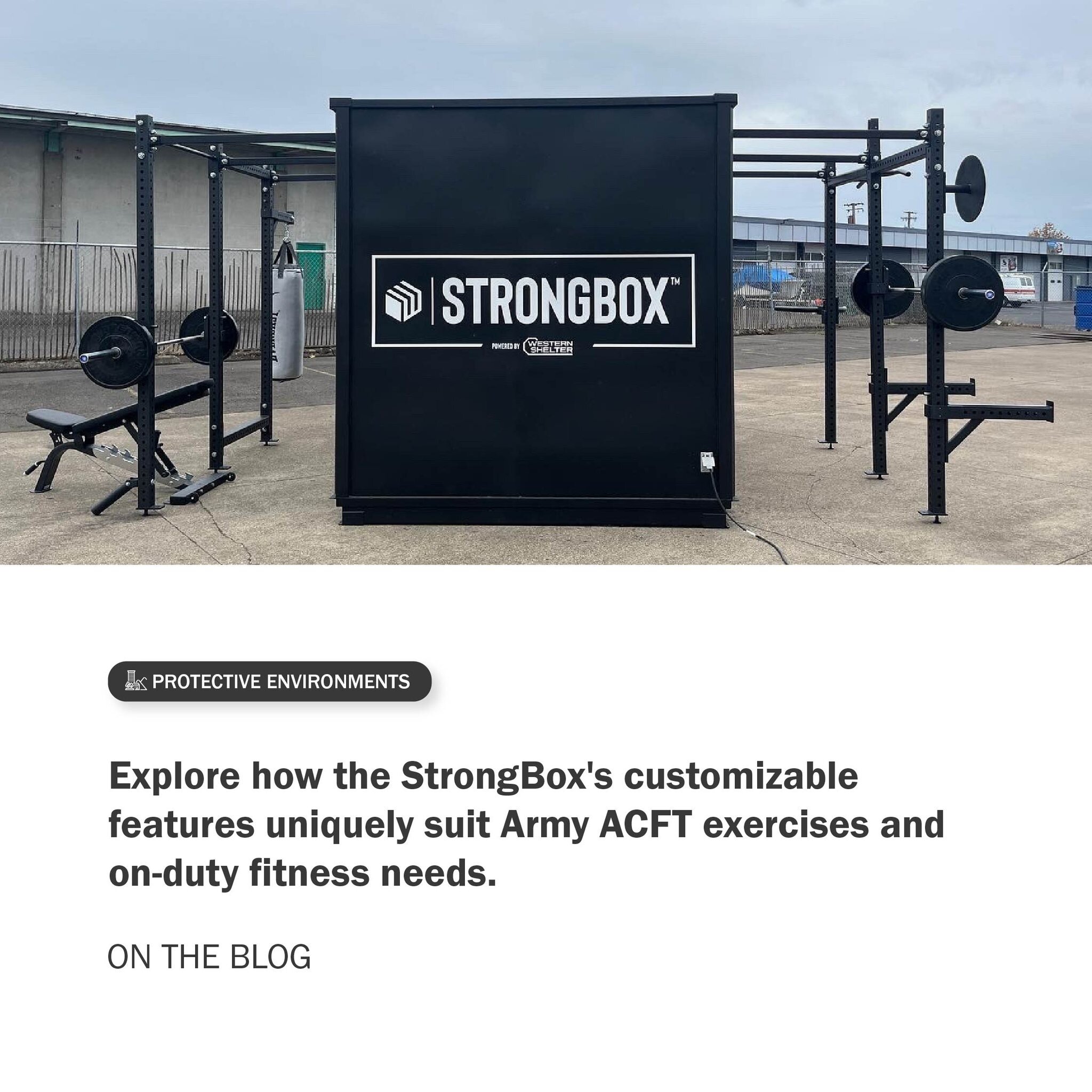 Customize your workout to meet Army standards with the StrongBox! Explore how its adaptable features Army ACFT exercises and on-duty fitness needs. 💪

Dive deep into the world of tailored fitness and see how it can enhance your physical training wit