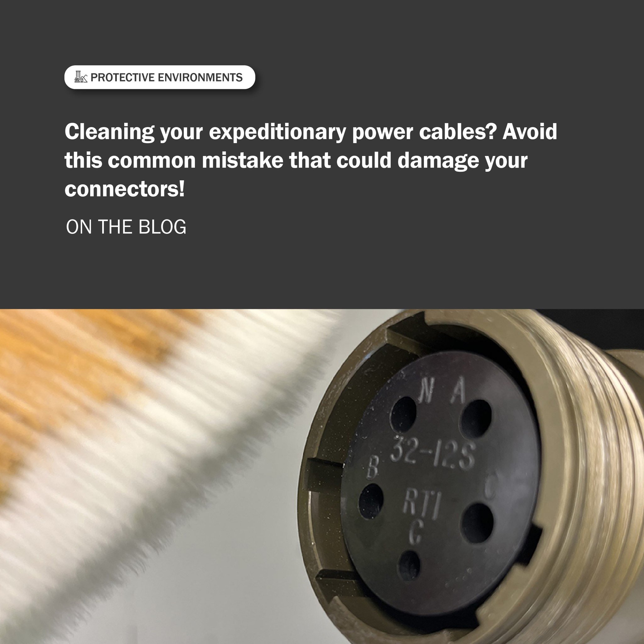 Discover the common mistakes that can damage your expeditionary cable connectors. 🔌

Our latest blog offers expert guidance on maintaining the integrity of your connections and boosting the longevity and performance of your systems. 

Don't let thes