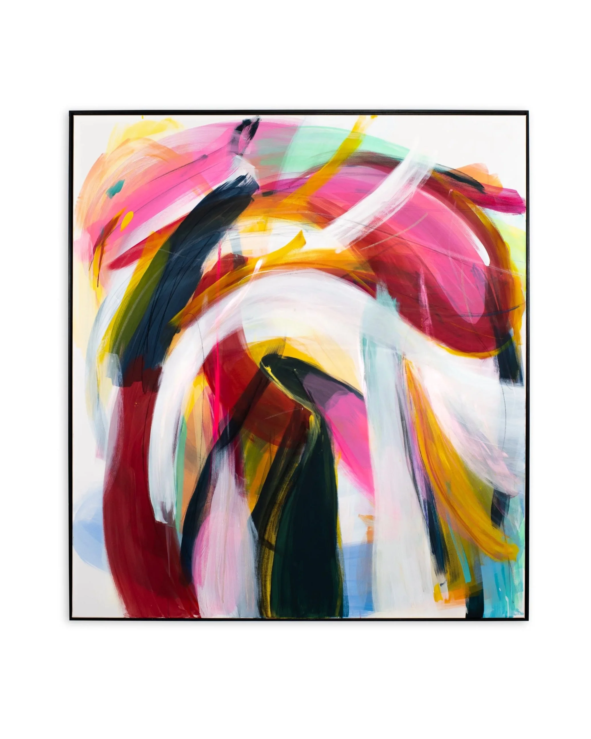 Form, 2026, oil, acrylic and oilstick on canvas, 200×180 cm