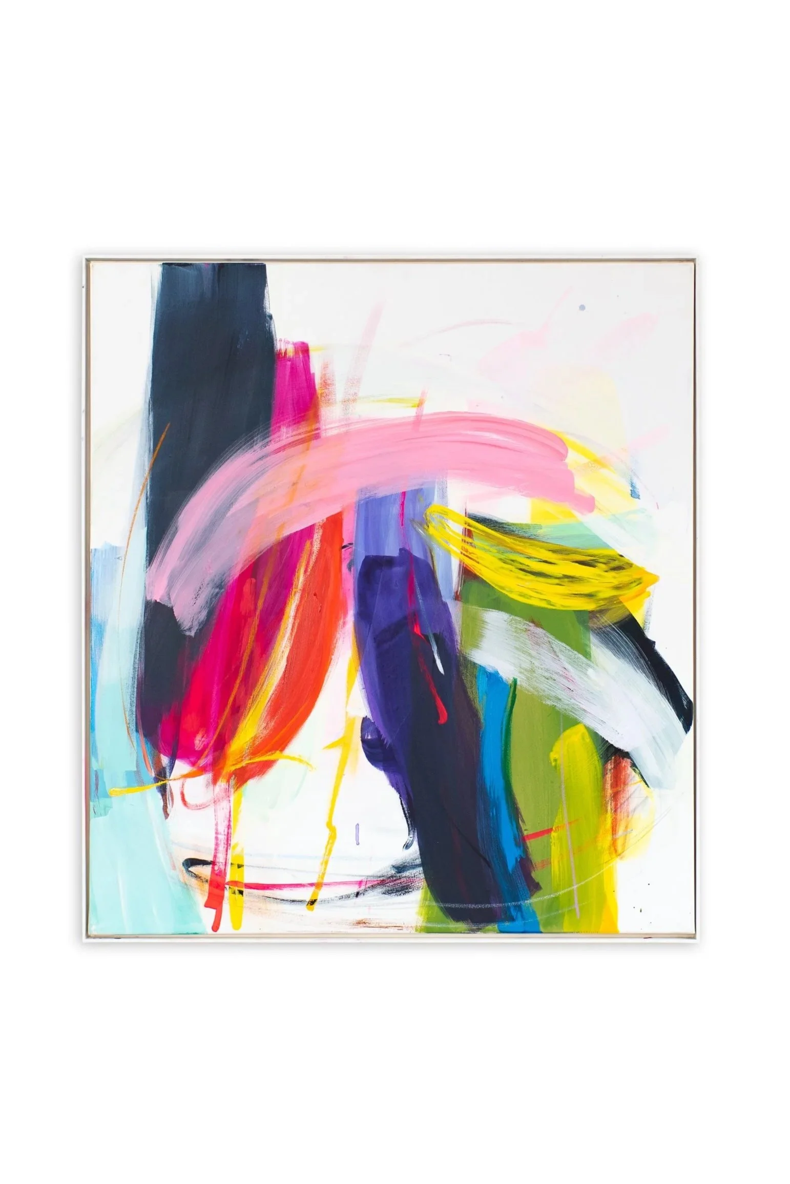 Romulus, 2026, oil, acrylic, oil-stick on canvas, 100×90 cm 