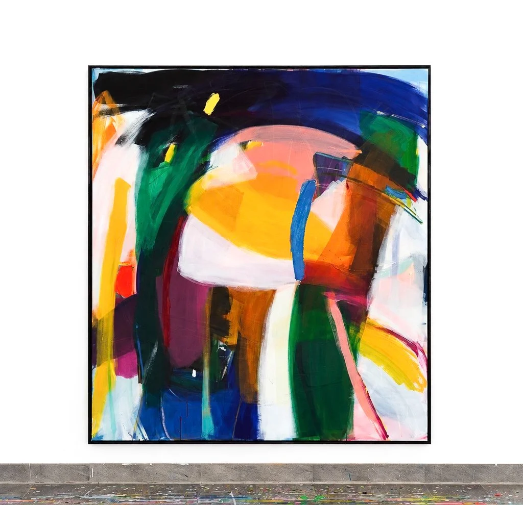 Big Blessing, 2026, 
oil, acrylic and oil-stick on canvas, 200 × 180 cm
