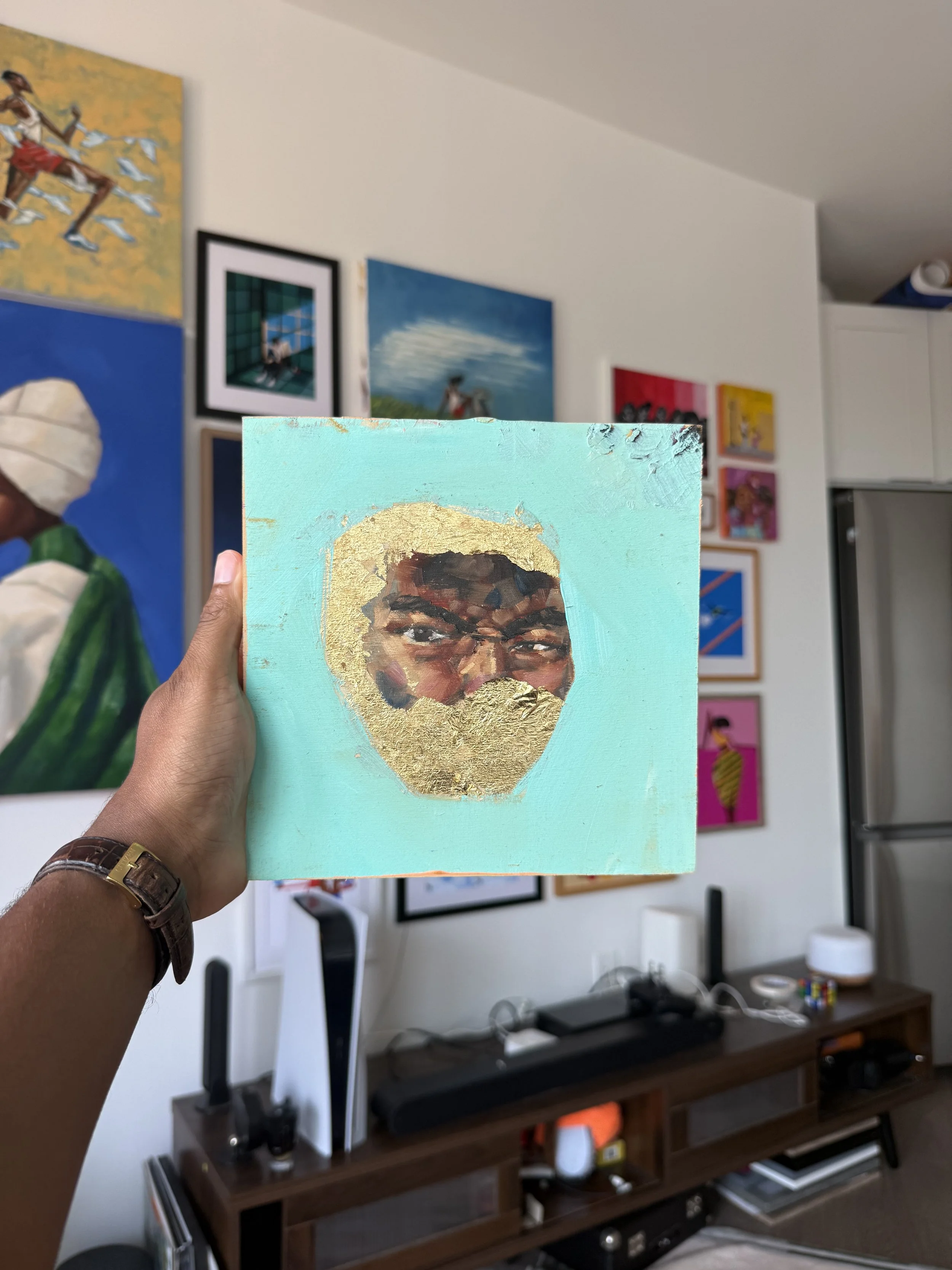 Gold Face