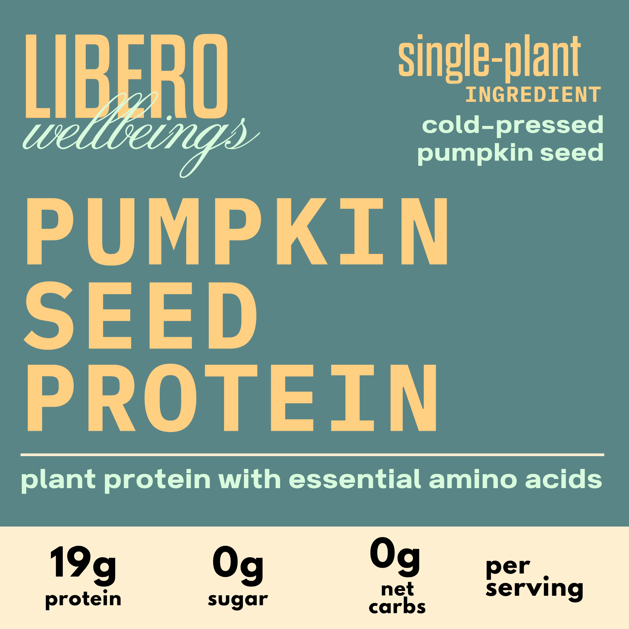 Pumpkin Seed Protein Powder (Unflavored)