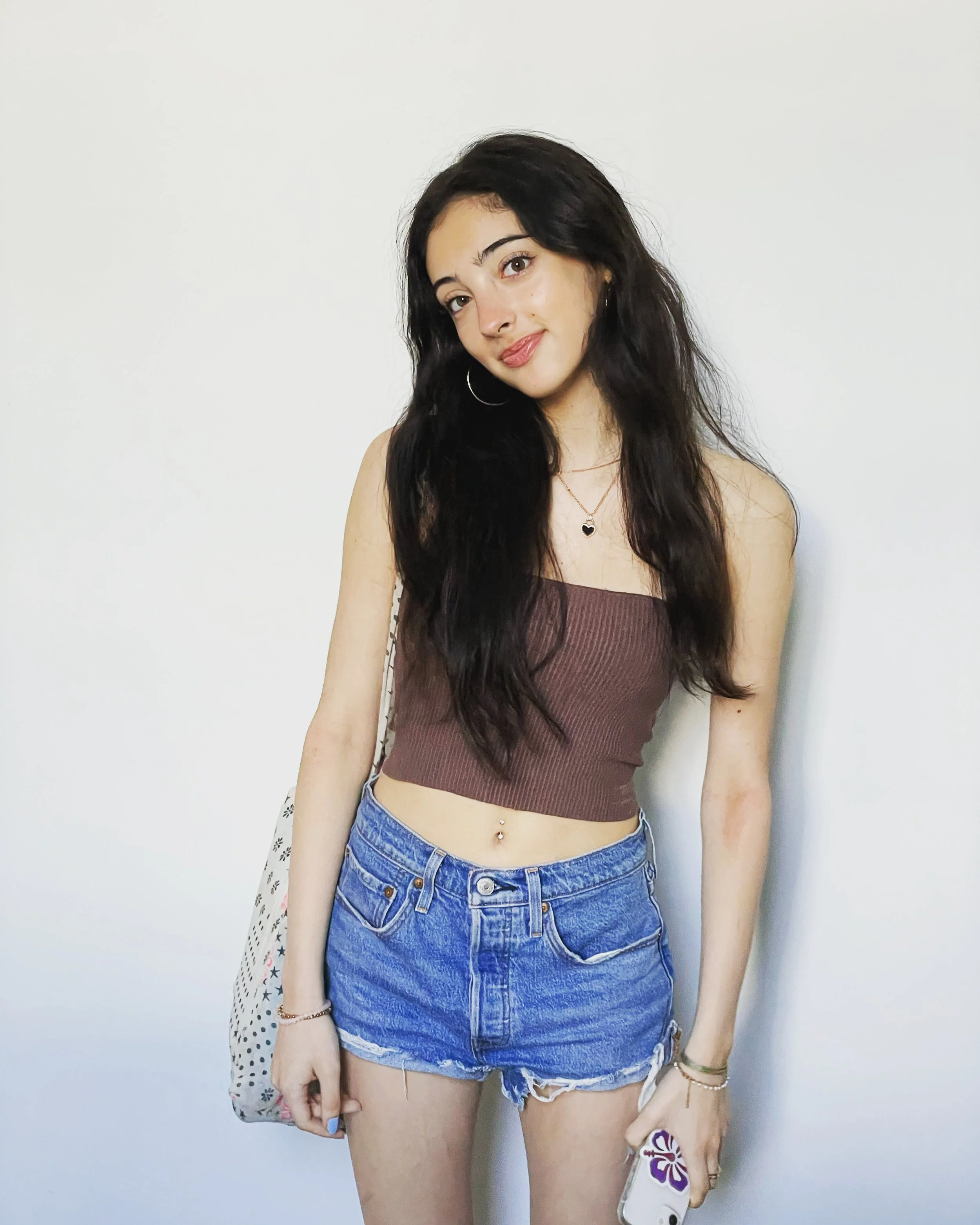 My daughter Chiara in Brooklyn.