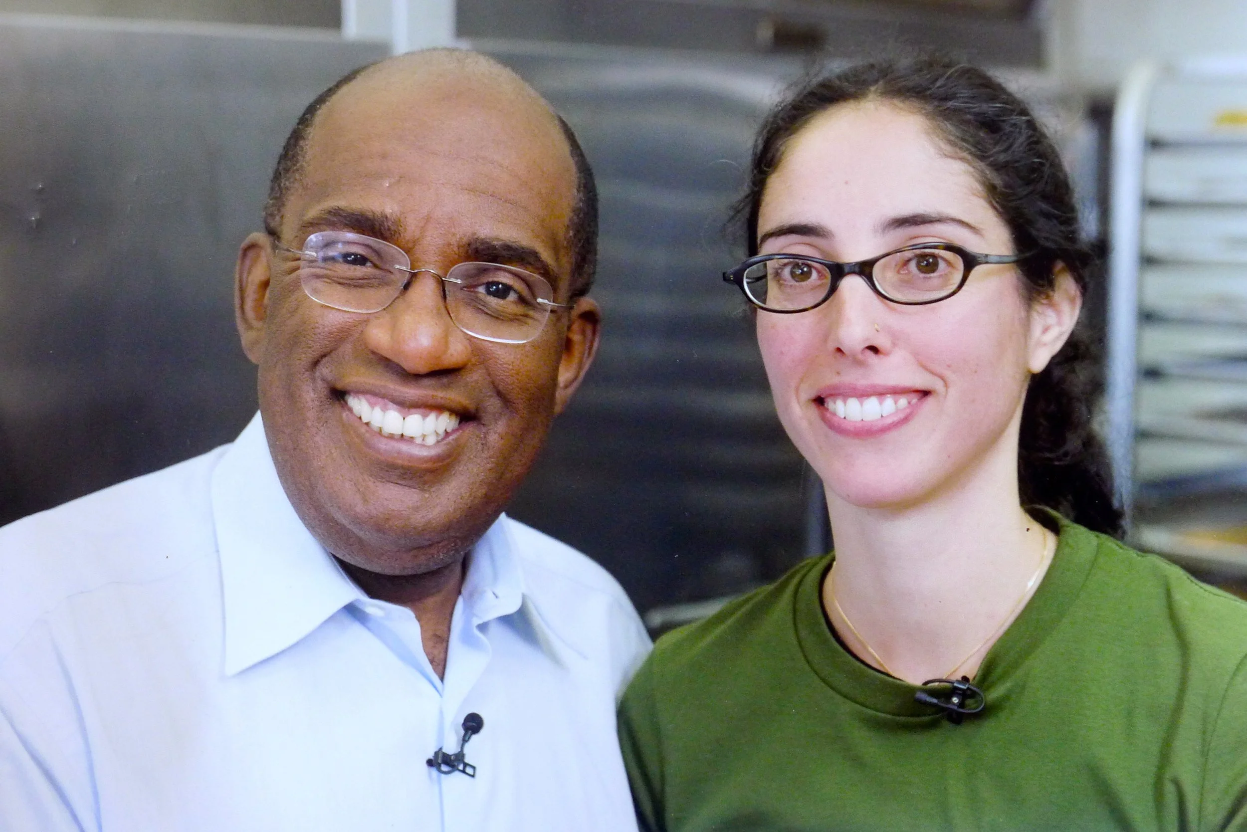 Al Roker came by my bakery to do a segment for his show, "Roker on the Road."
