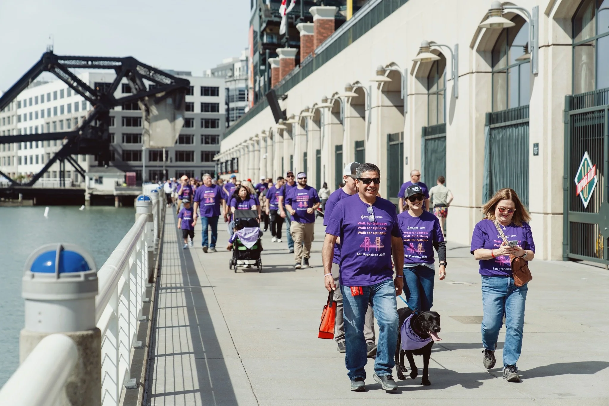 Walk for Epilepsy at China Basin Park 💜 

An incredible day of awareness, remembrance, and community in one of SF&rsquo;s most beautiful spots. Always a privilege to document moments that matter. 

Shot with @trevorschlittvideography