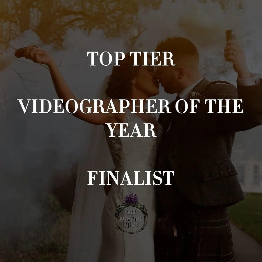 I am thrilled to share that I&rsquo;ve been named a Finalist for Wedding Videographer of the Year in the Top Tier Awards🎉
Thank you to all my amazing couples who gave me a vote &amp; a huge congratulations to all the amazingly talented suppliers who
