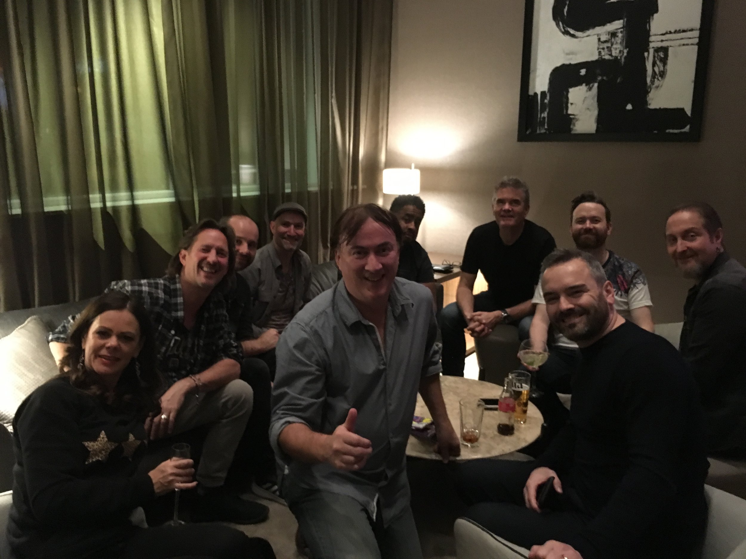 With Jeff Lynn's ELO