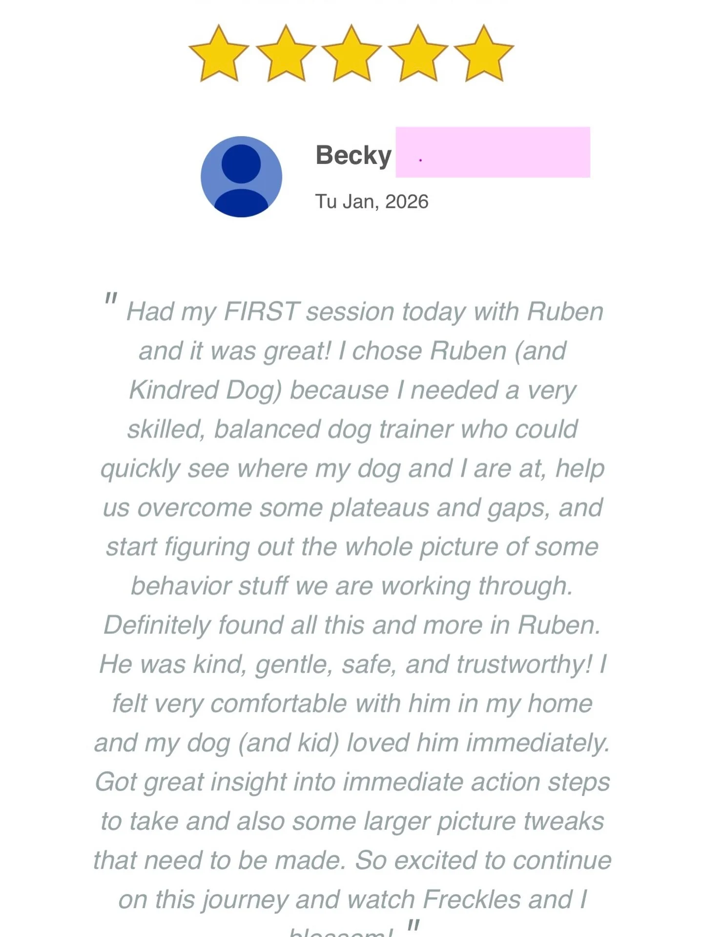 I started asking clients for a first-lesson review instead of waiting until the end&mdash;and here&rsquo;s why.

Most people don&rsquo;t sign up for training because they&rsquo;re excited.
They sign up because they&rsquo;re overwhelmed, worried, or u